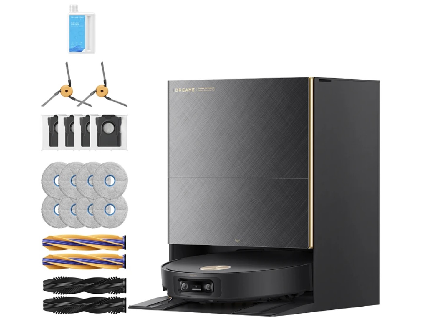 Робот-пилосос миючий Dreame Bot X60 Ultra Complete Black (RLX87DE-bl) — фото 13